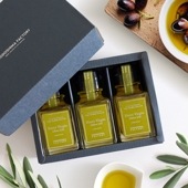 小豆島ファクトリー スペイン産EXVオリーブオイル 50ml×3本セット 専用ギフト箱入り 贈答 進物 ミニギフトセット 送料無料