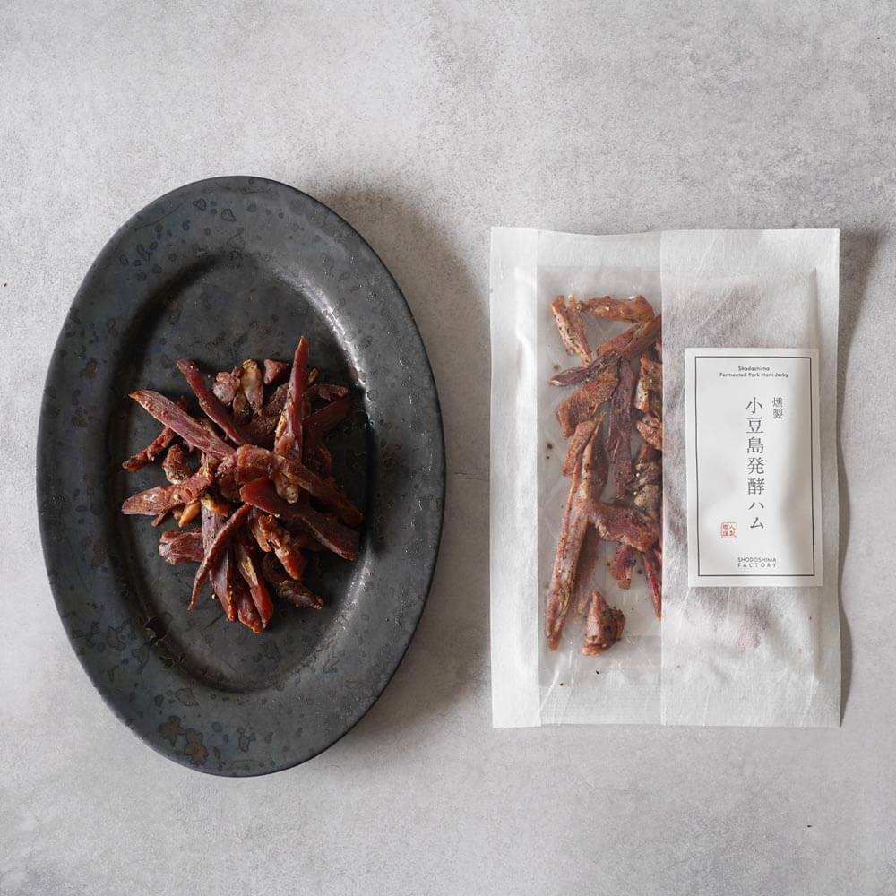 草壁ハム製作所 小豆島発酵熟成 オリーブ夢豚 17か月発酵熟成生