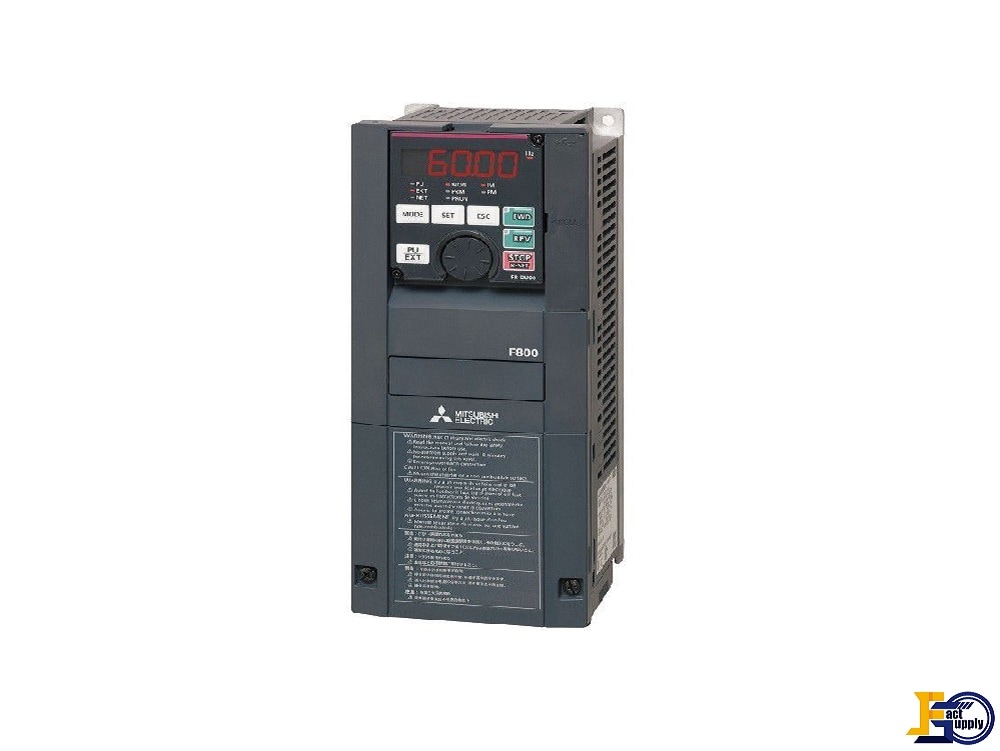 三菱電機インバーター FR-F820-3.7K-1 三菱電機 FR-F820-3.7K-1 三相200v 適用モータ容量:3.7kw 標準