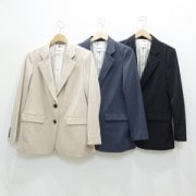 SALE50%OFF◆COCODEAL(ココディール)【ストライプデザインテーラードジャケット】74214203◆火曜日以外即日発送◆