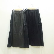 SALE50%OFF◆LUGIVA(ルギバ)【裏毛異素材切替カーゴテープスカート】302335◆火曜日以外即日発送◆