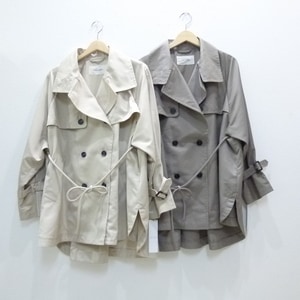 ココディール　ミドル丈ウールトレンチコート　24AW COCODEAL (ココディール）ミドル丈ウールトレンチコート 24秋冬