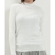 AGNOST(アグノスト)【スパークラメリブモックネックトップス】66315110◆火曜日以外即日発送◆