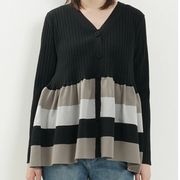 CCCROSS(シーシークロス)【ペプラムニットカーディガン】16325285◆火曜日以外即日発送◆