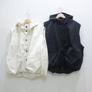再入荷◆PaulineBleu(ポリーヌブロー)【裾バルーンフード付きノースリブルゾン】47090◆火曜日以外即日発送◆