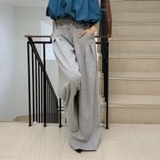 PaulineBleu(ポリーヌブロー)【ポケットタック入りワイドパンツ】77105◆火曜日以外即日発送◆