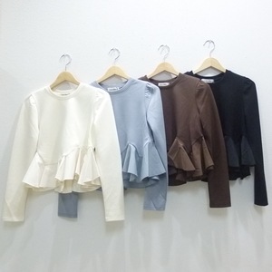 COCODEAL アシメぺプラムブラウス アシメペプラムブラウス（COCO DEAL）｜ルミネのファッション