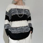 PaulineBleu(ポリーヌブロー)【ランダムボーダーニット】37426◆火曜日以外即日発送◆