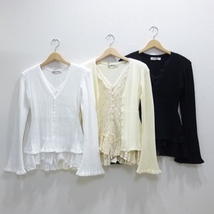 COCODEAL【レースドッキングニット】76131003◇火曜日以外即日発送