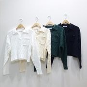 COCODEAL【ケーブルスキッパーニット】76131009◇火曜日以外即日発送