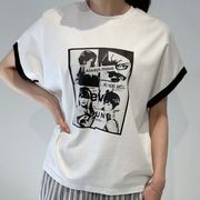 【発送可】paulinebleu ポリーヌブロー 半袖 異素材トップス PaulineBleu（ポリーヌブロー）