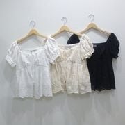 SALE50%OFF◇COCODEAL(ココディール)【ドットプリントワッシャーサテン