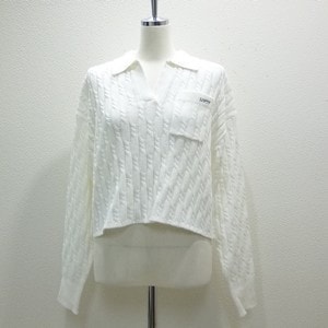 COCODEAL【ケーブルスキッパーニット】76131009◇火曜日以外即日発送