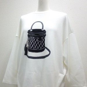 Paulinebleu(ݥ꡼̥֥)ڥХåեå㡼դɥåĹµTOPS17360