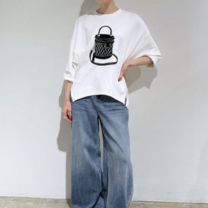 Paulinebleu(ݥ꡼̥֥)ڥХåեå㡼դɥåĹµTOPS17360