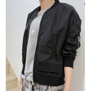 SALE50%OFF��PaulineBleu(�ݥ꡼�̥֥���)�ڥɥå���MA-1�֥륾���47222���������ʳ�¨��ȯ����