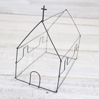 ワイヤーオブジェ(チャーチ)