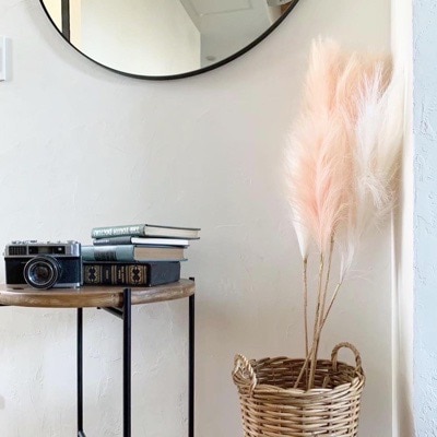 ふわふわパンパスグラスL(ピンク)