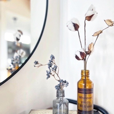 ふわふわコットンフラワーM