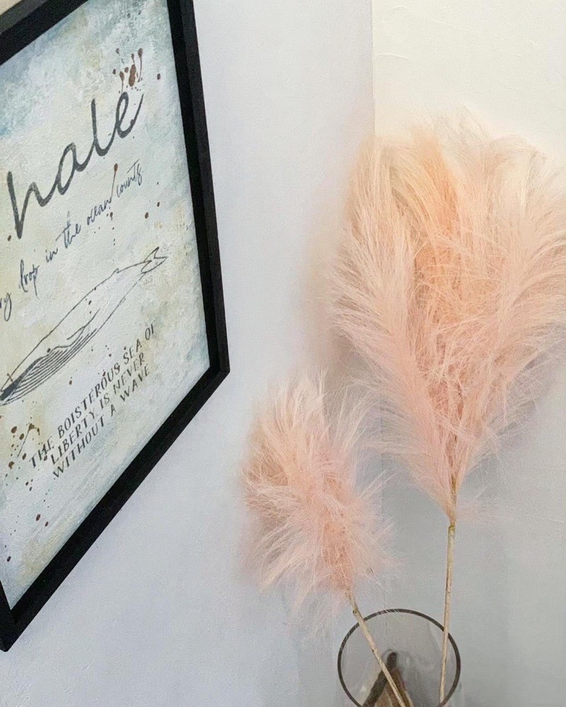 ふわふわパンパスグラスS（ピンク）|おしゃれなフェイクグリーン・人工