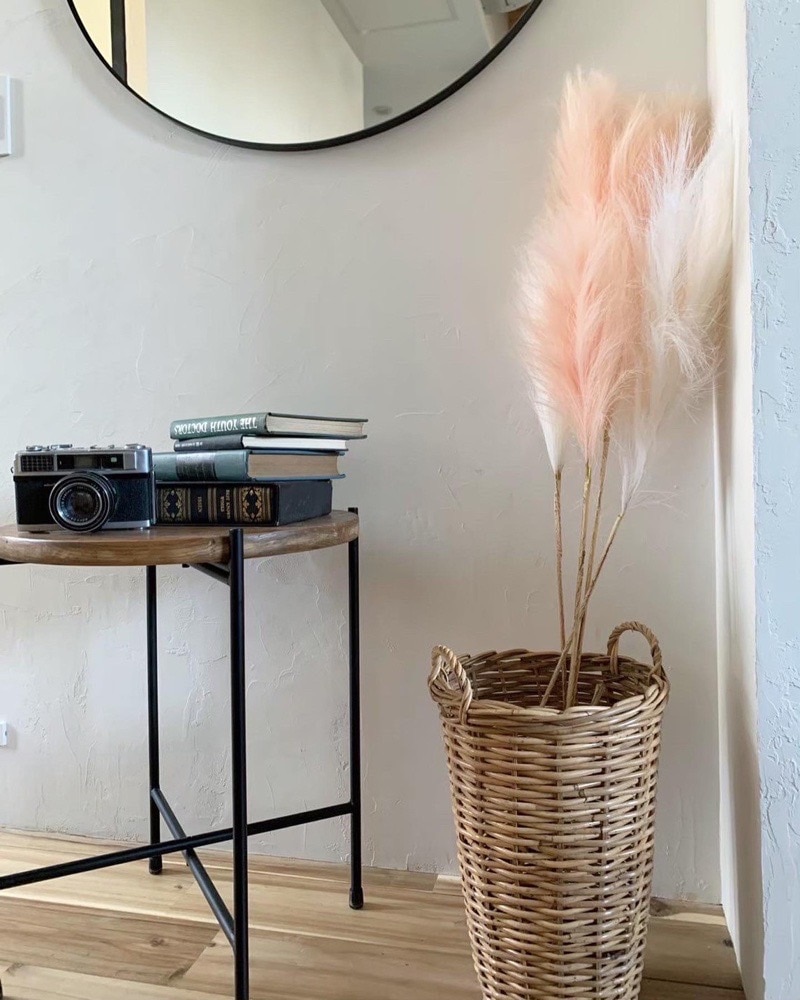 ふわふわパンパスグラスS（ピンク）|おしゃれなフェイクグリーン・人工