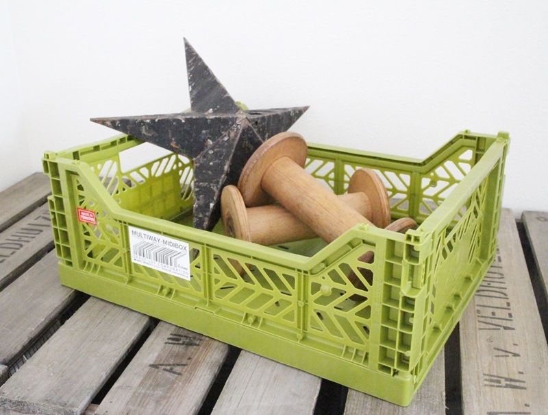 カラーコンテナM (オリーブ)