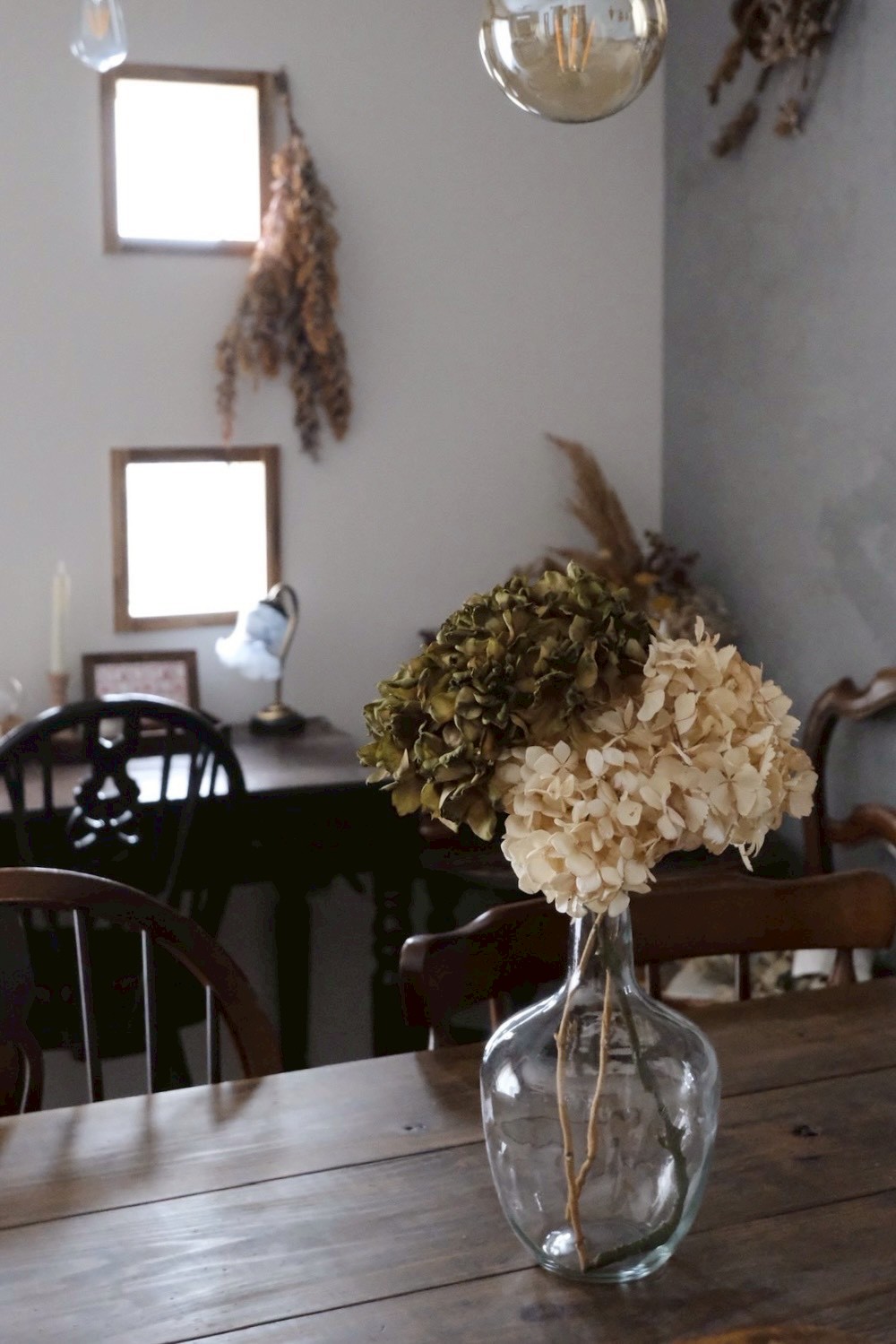 シックな大人っぽ紫陽花