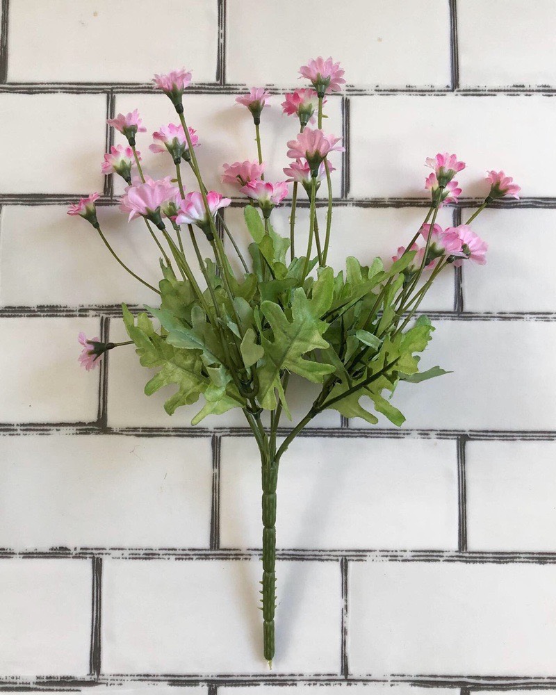 道端に咲く小花（ピンク）