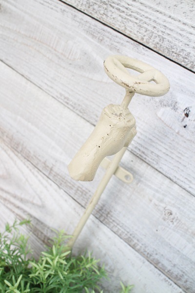 蛇口ポット(アイボリー)