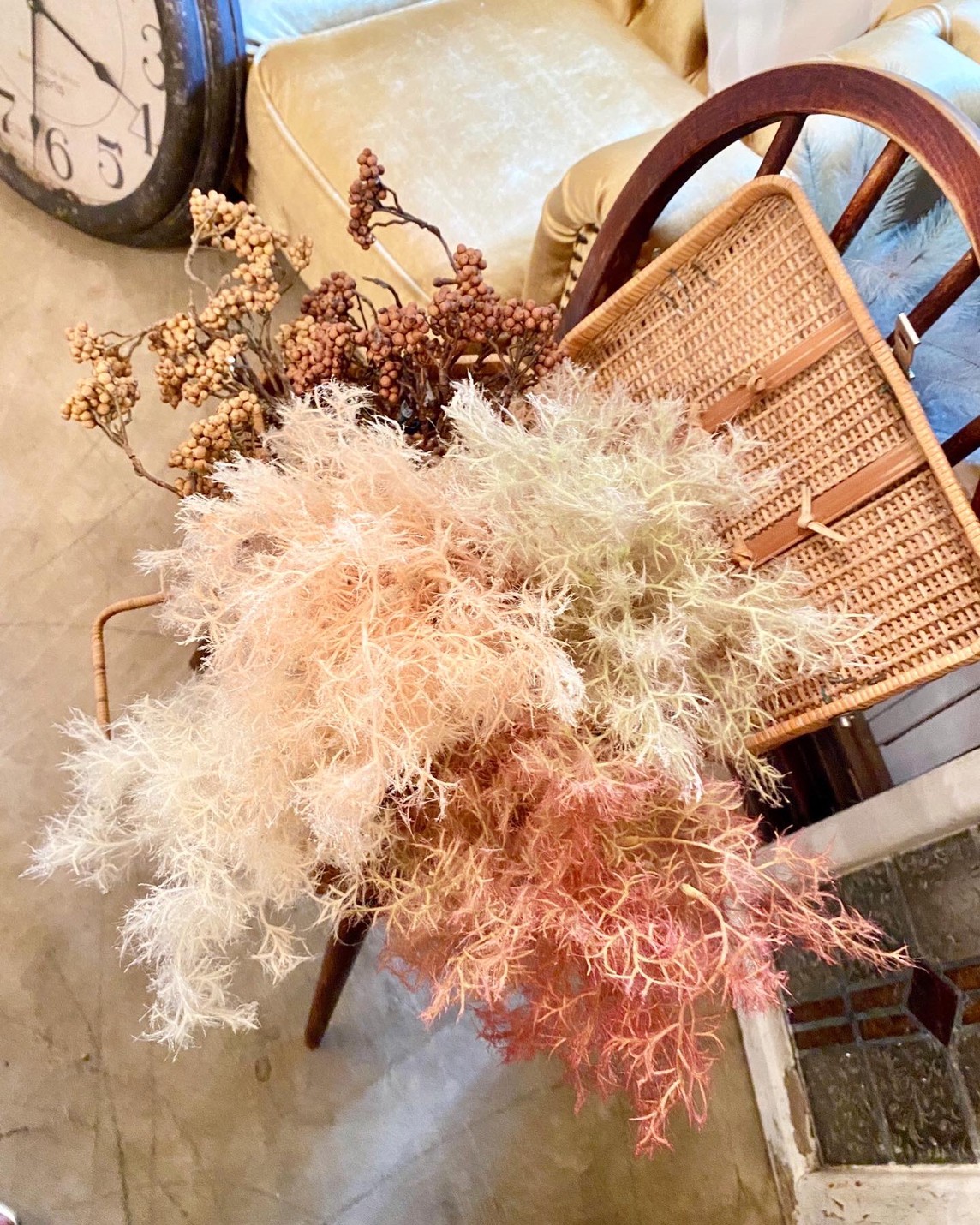 もふもふスモークツリー|おしゃれなフェイクグリーン・人工観葉植物