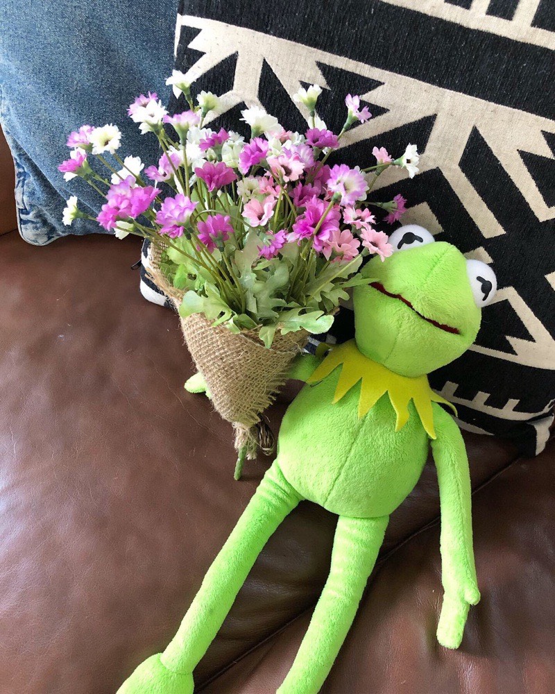 道端に咲く小花ブーケ（ピンク）