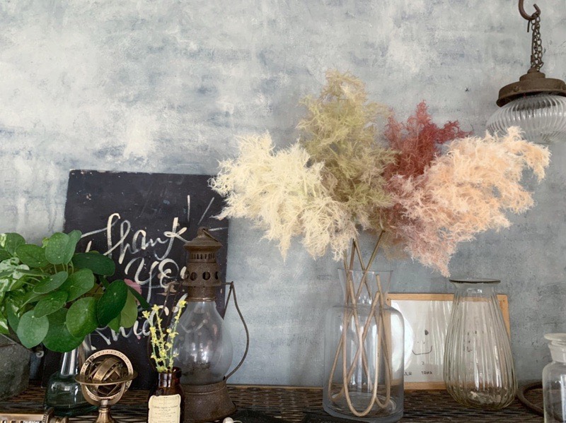 くびれガラス瓶（高さ26cm）