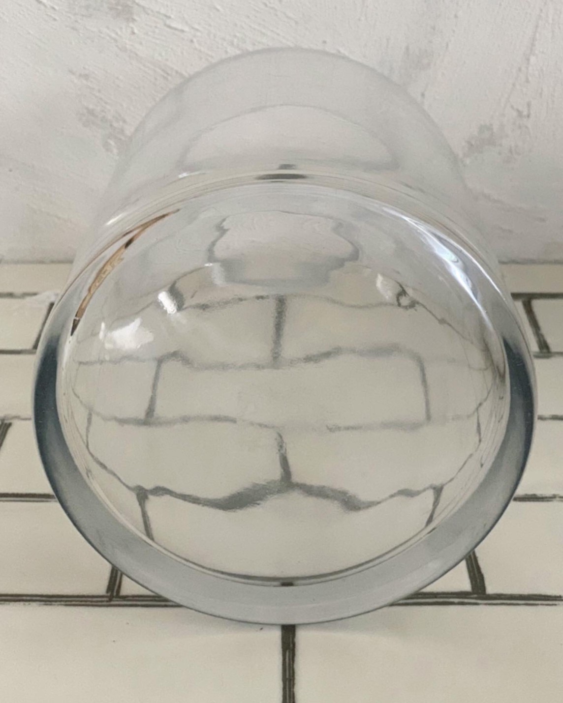 くびれガラス瓶（高さ26cm）