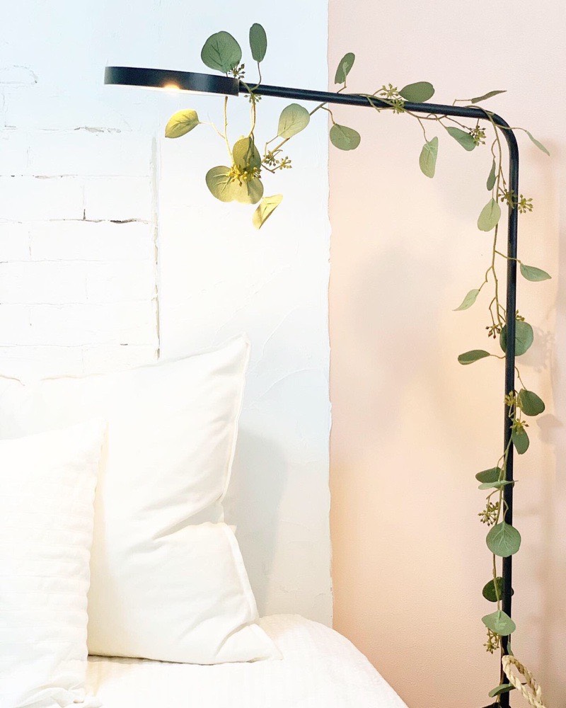 丸い葉っぱのユーカリガーランド