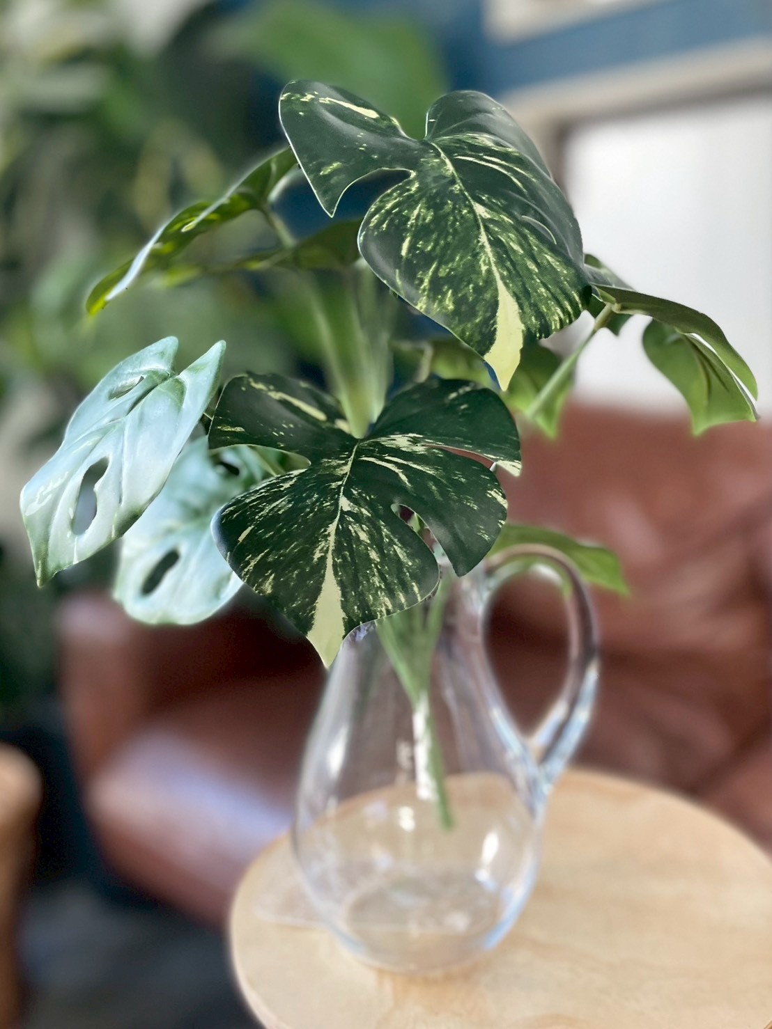 斑入りモンステラ|おしゃれなフェイクグリーン・人工観葉植物通販