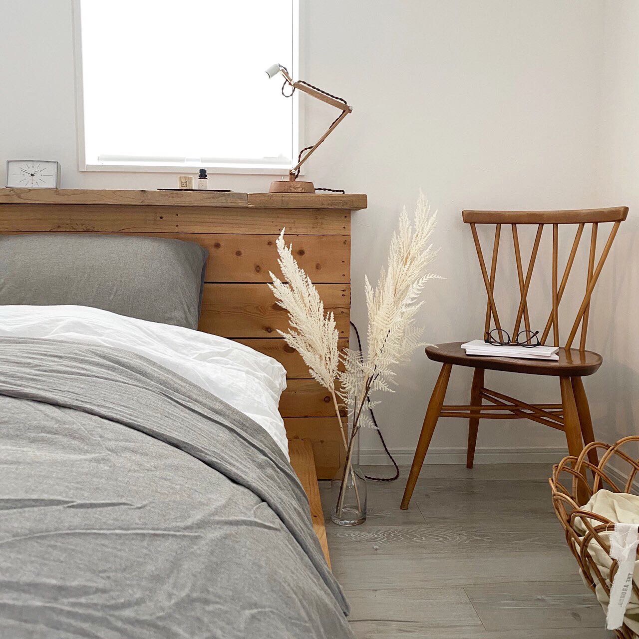 白いパンパスグラスS