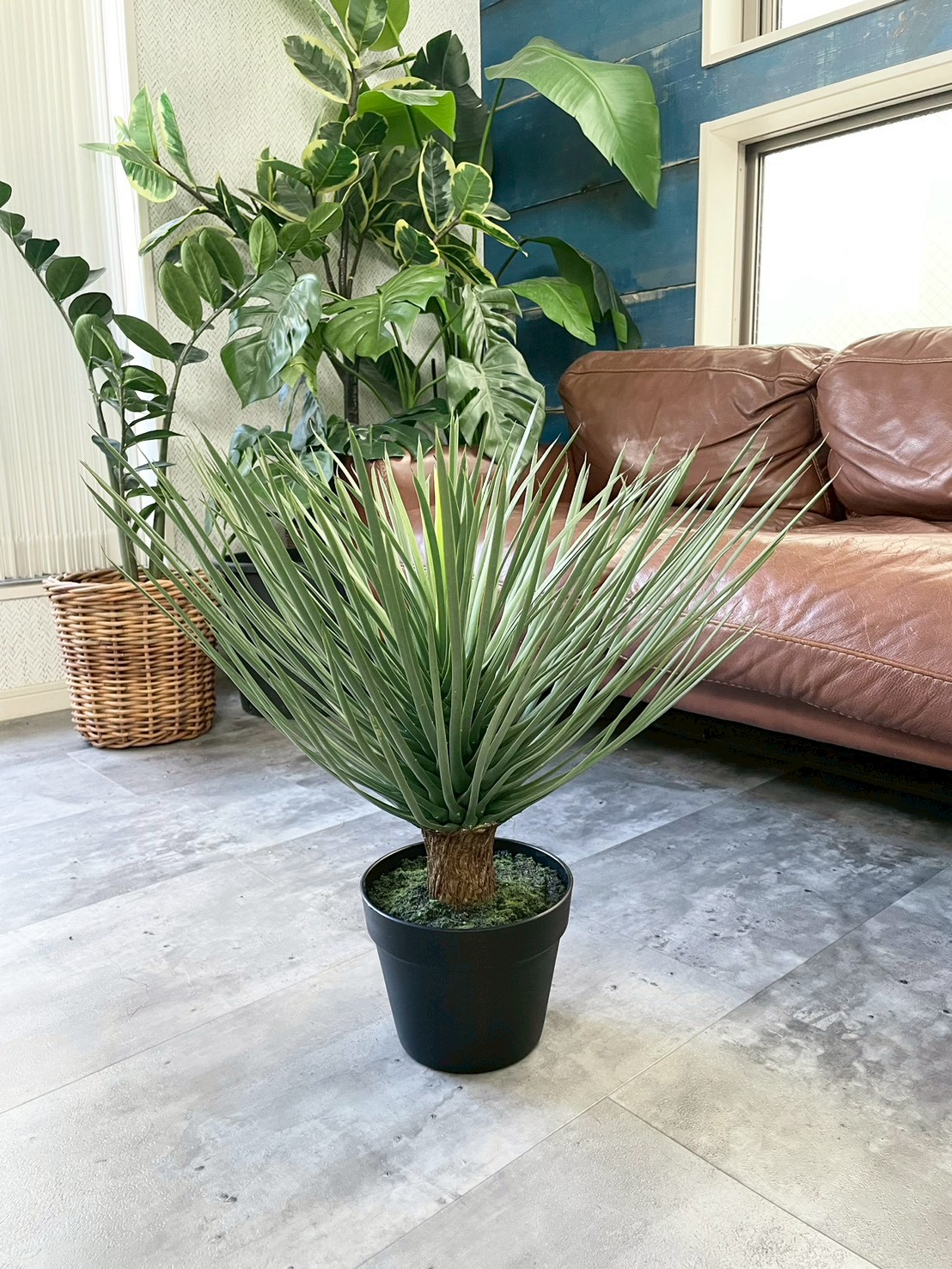 送料無料♪】ユッカ・ロストラータ|おしゃれなフェイクグリーン・人工