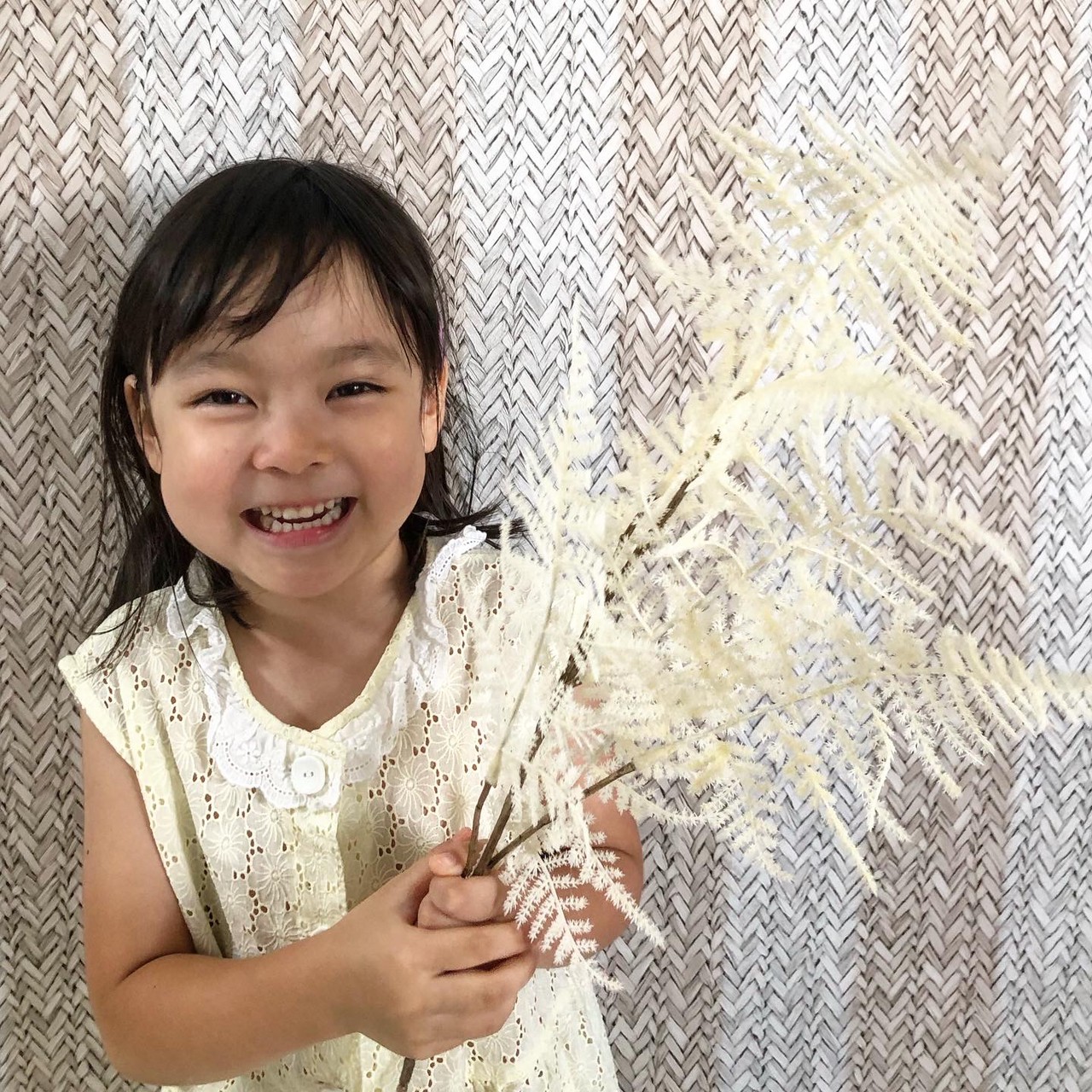 アスパラガスの白い葉っぱ