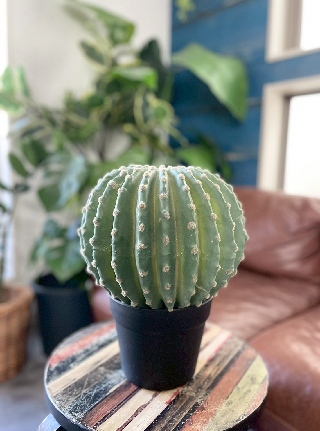 送料無料♪】まんまるサボテン|おしゃれなフェイクグリーン・人工観葉