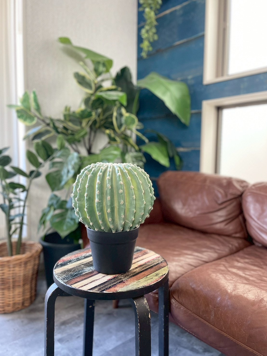 送料無料♪】まんまるサボテン|おしゃれなフェイクグリーン・人工観葉