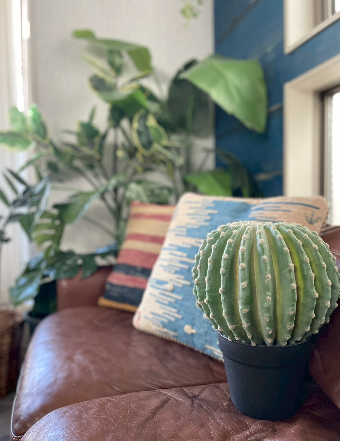 送料無料♪】まんまるサボテン|おしゃれなフェイクグリーン・人工観葉