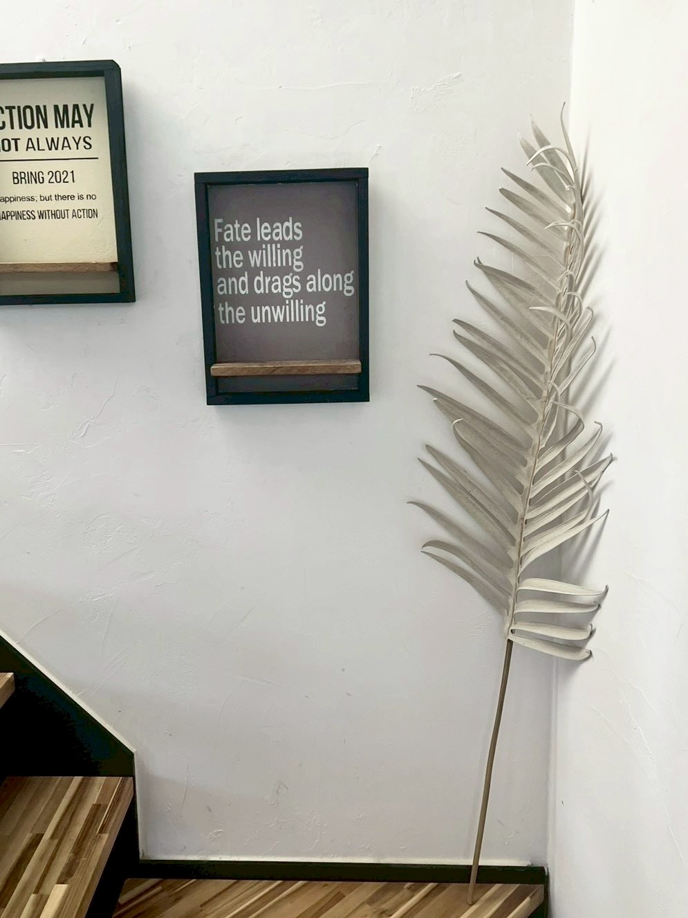 【送料無料♪】くすみカラーの大きなパームリーフ