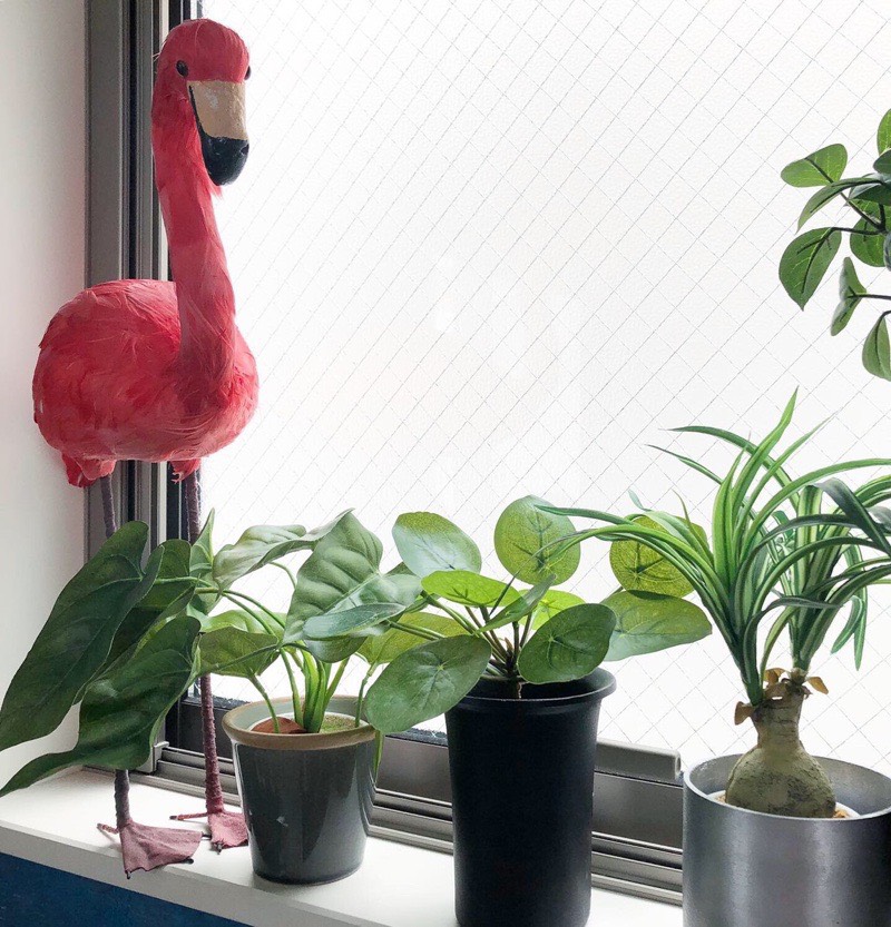 ラウンド型の鉢 (シルバー)|おしゃれなフェイクグリーン・人工観葉植物