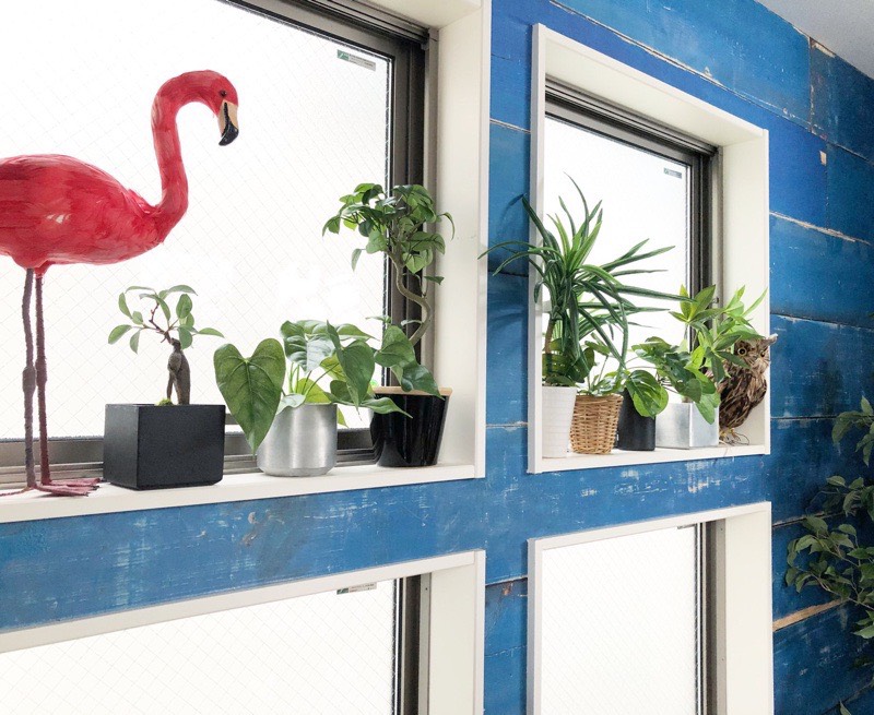 ラウンド型の鉢 (シルバー)