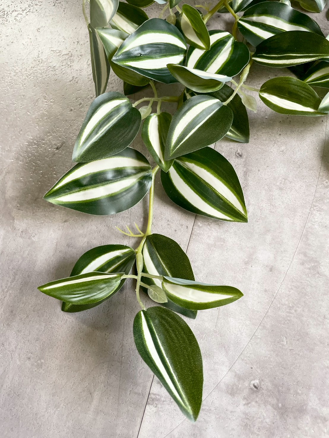 バイカラーなツユクサ|おしゃれなフェイクグリーン・人工観葉植物通販