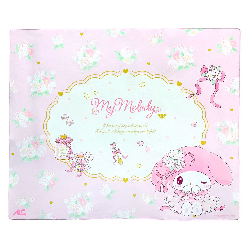 【11月28日発売予定！ただいま予約受付中】ゲーミングチェアマット サンリオキャラクターズ マイメロディ