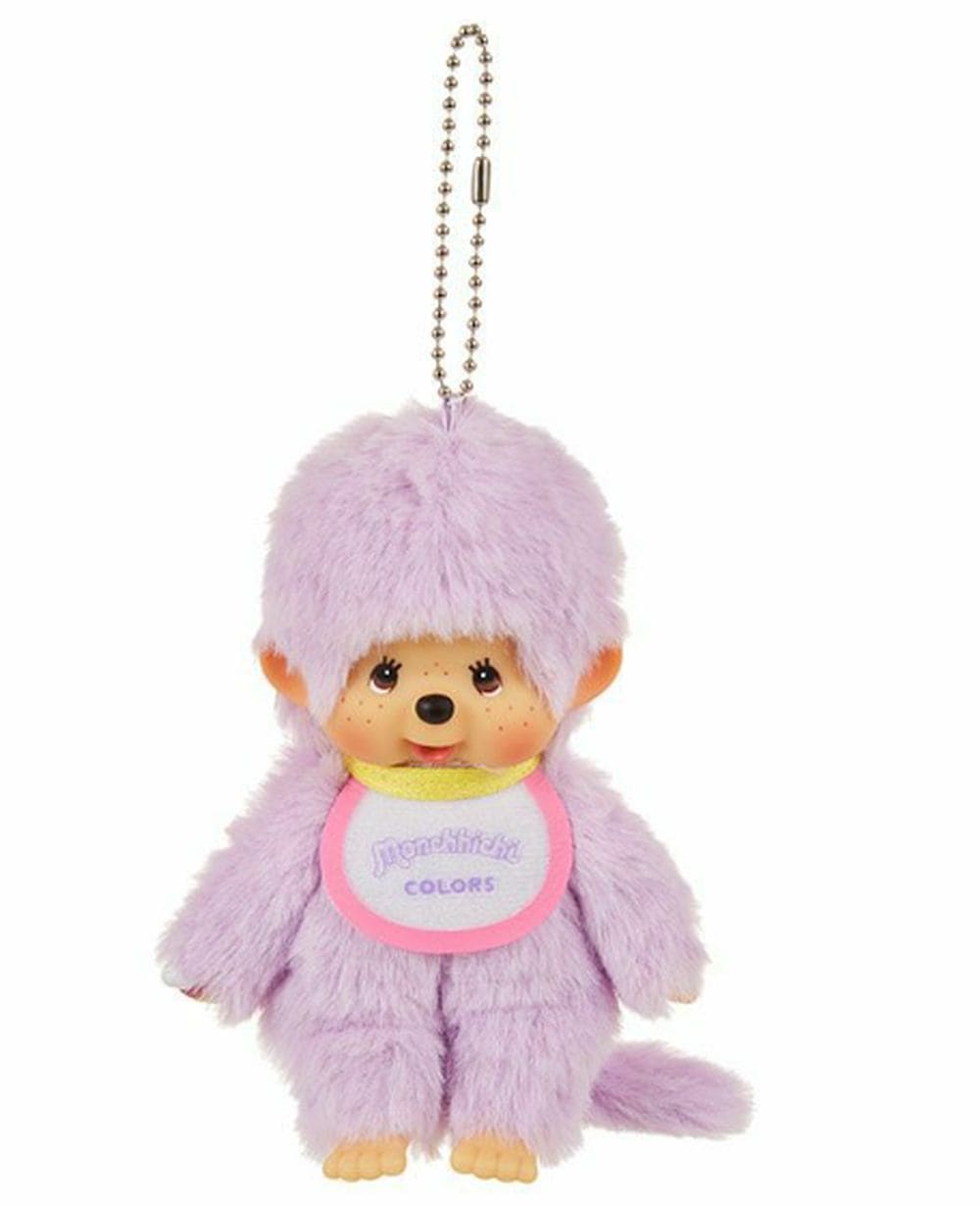 モンチッチCOLORS キーチェーン パープル