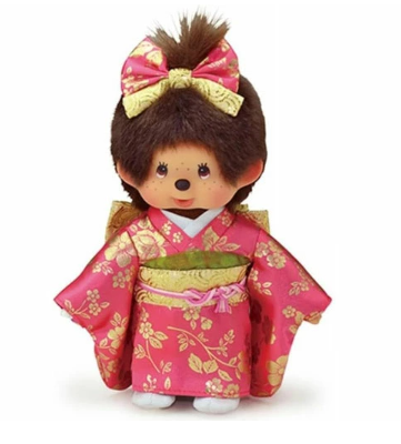 振袖モンチッチ 女の子 Sサイズ　ぬいぐるみ　お正月　和装　令和8年