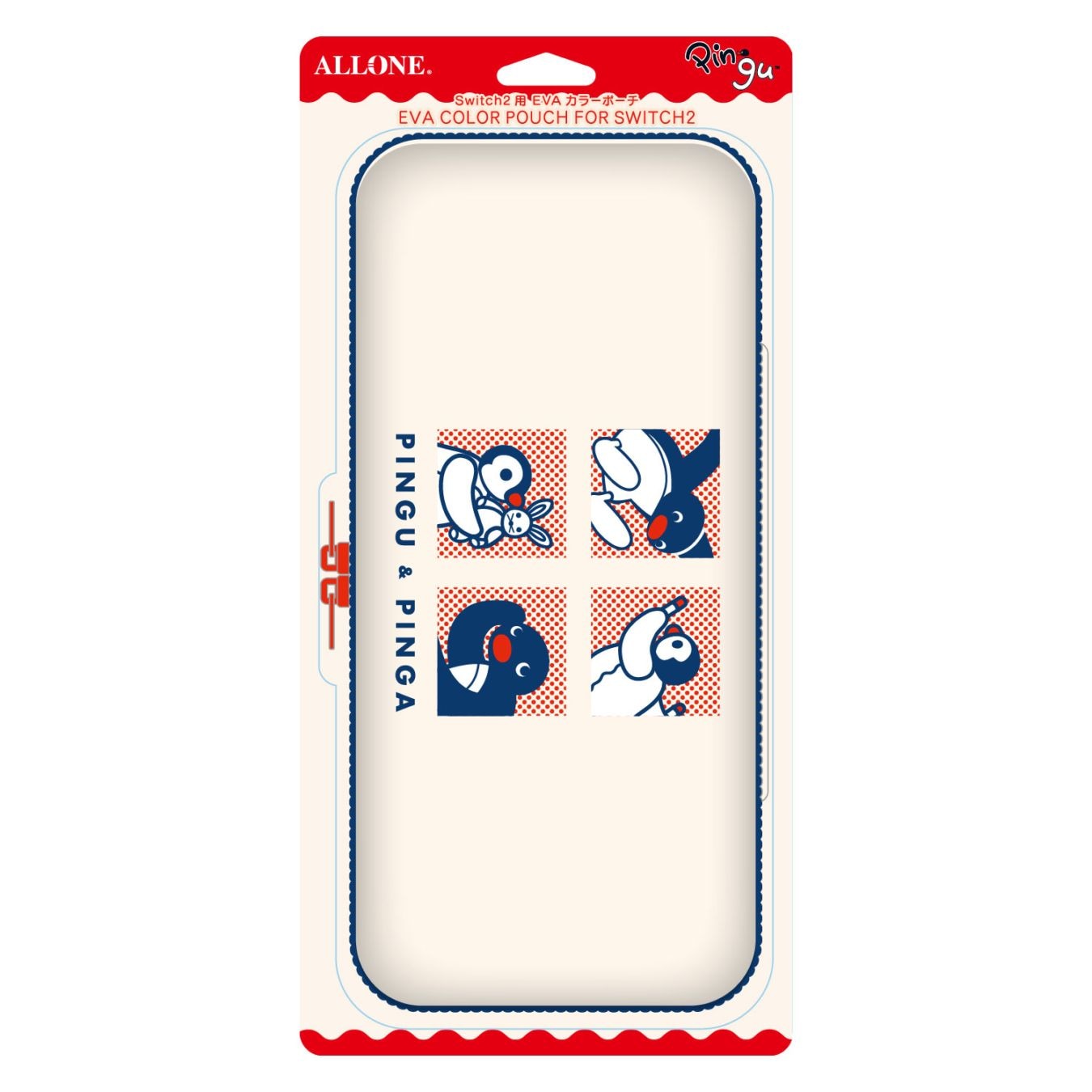 【2月上旬発売予定！ただいま予約受付中】ゲーム用EVAカラーポーチ　ピングー　モダン