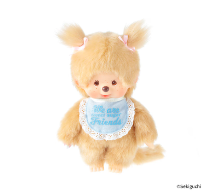 【数量限定入荷】スウィートシュガー モンチッチ Sサイズ 女の子　ぬいぐるみ